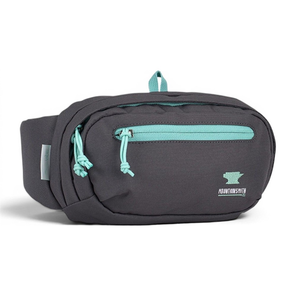 NWT Mountainsmith Vibe Lumbar Pack Fanny Waist Bag Charcoal‎ Mint Cordura Hiking